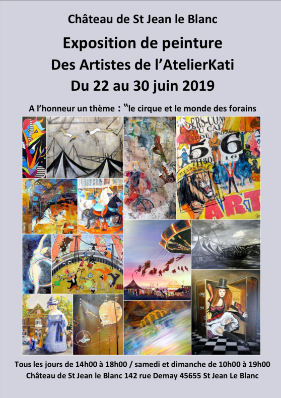 Affiche Artistes de Kati 2019